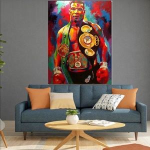 Mike Tyson abstract picture